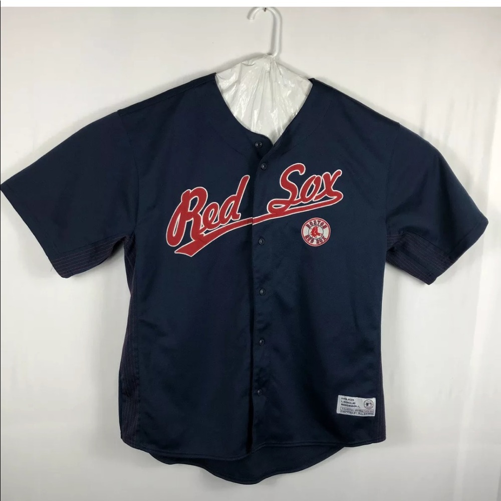 True Fan David Ortiz Red Sox Jersey EUC mens XL